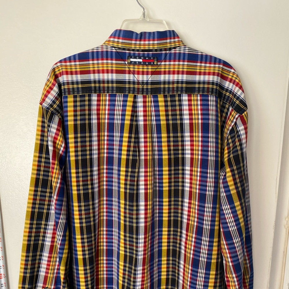 Vintage Tommy Hilfiger button up Large EUC